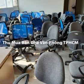 THU MUA BÀN GHẾ VĂN PHÒNG CŨ